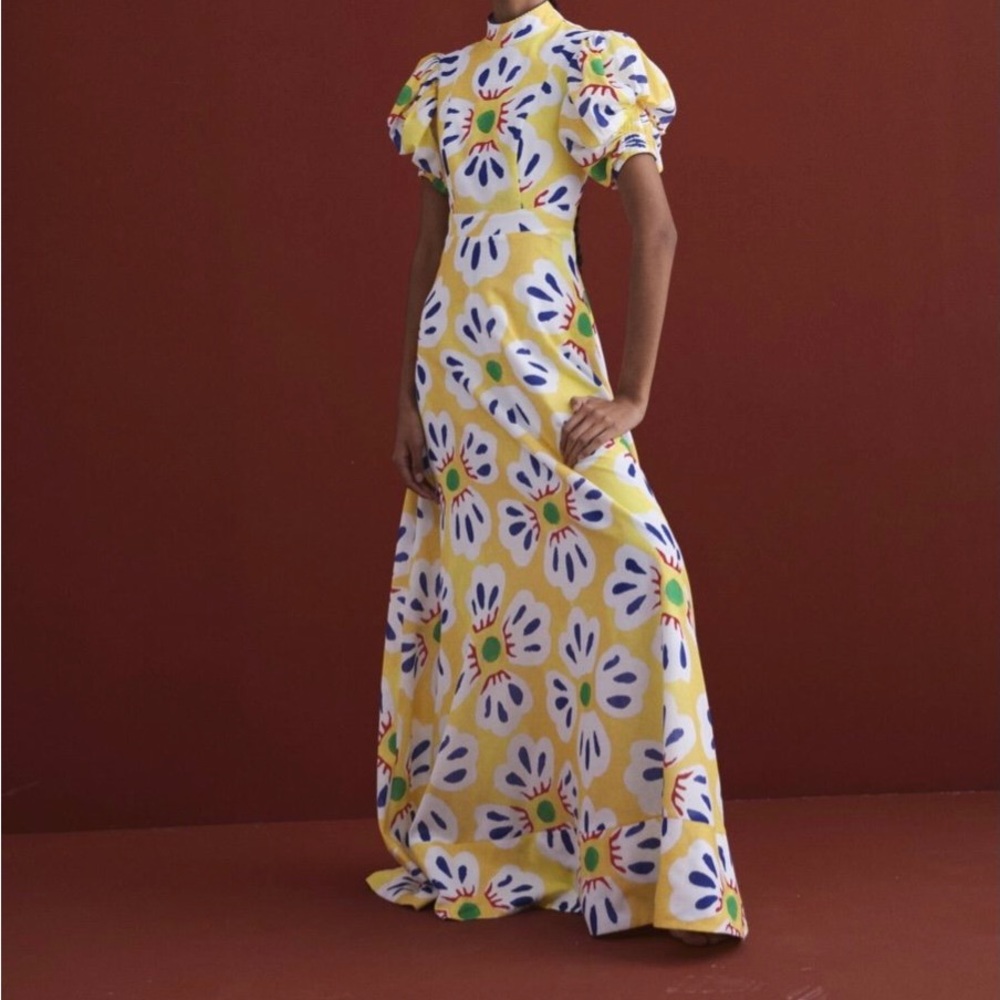 ISO DE LORETA YELLOW DRESS